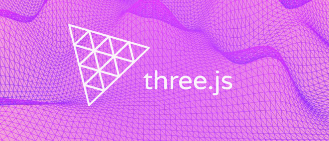 Image with Three.js logo